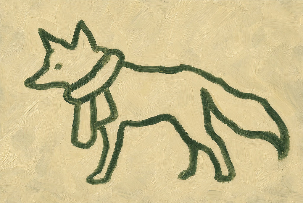 Line Fox in Scarf, solo