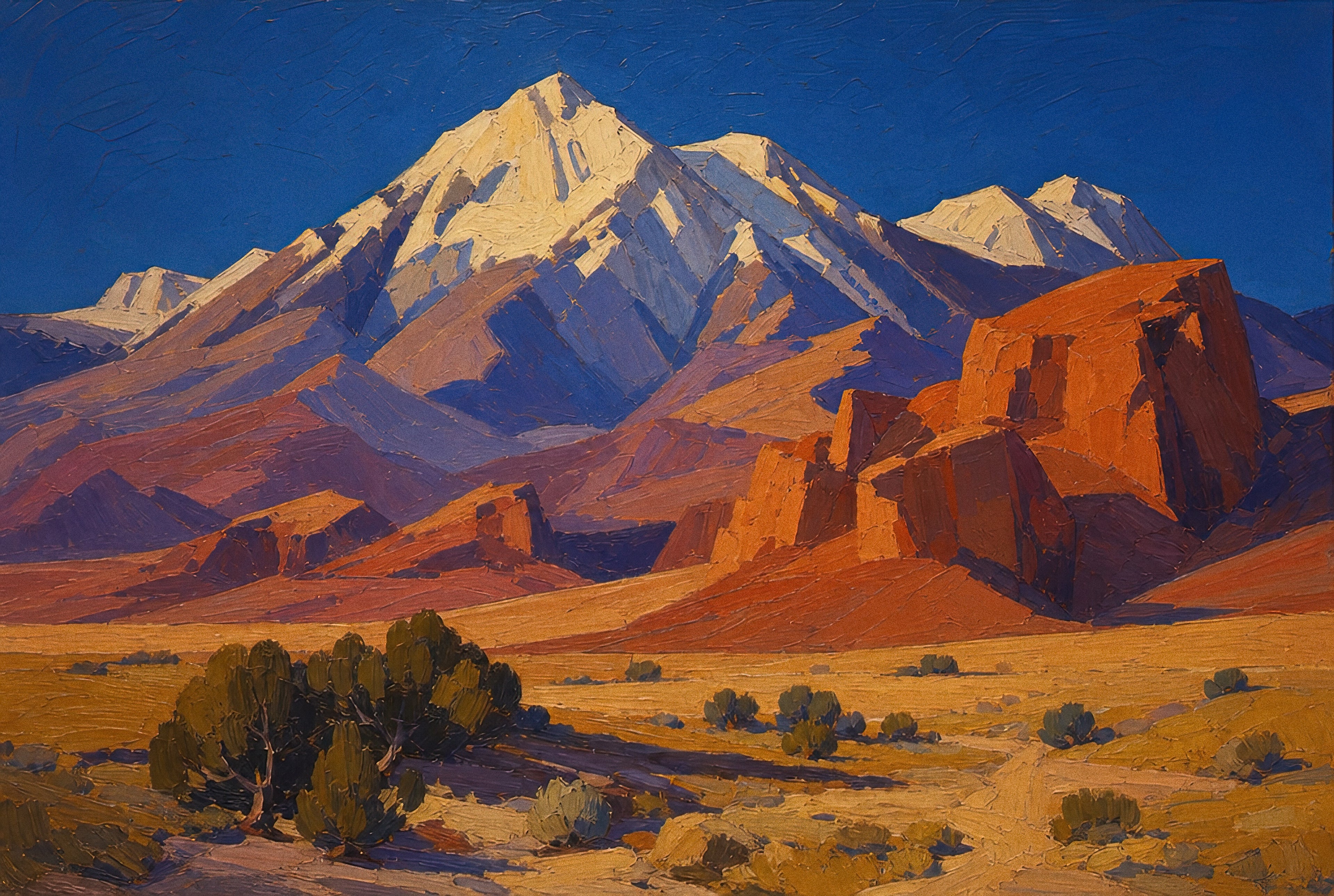 Cold Peaks, Open Range, solo