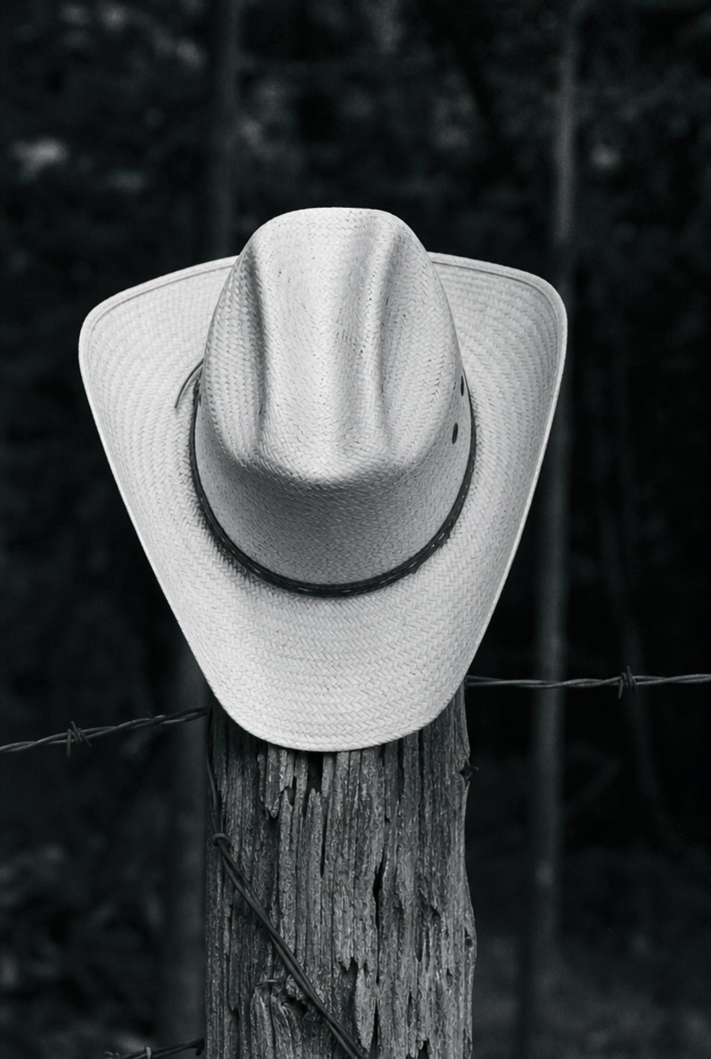 Hat on a Fencepost, solo