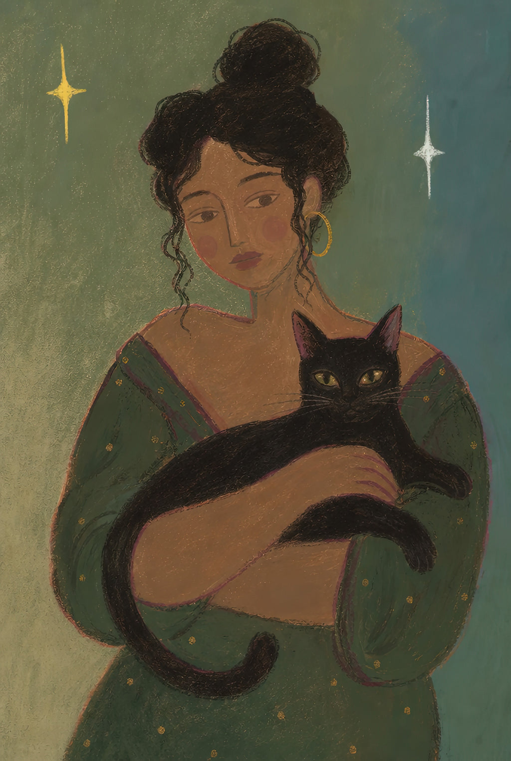 The Femme and Her Familiar, solo