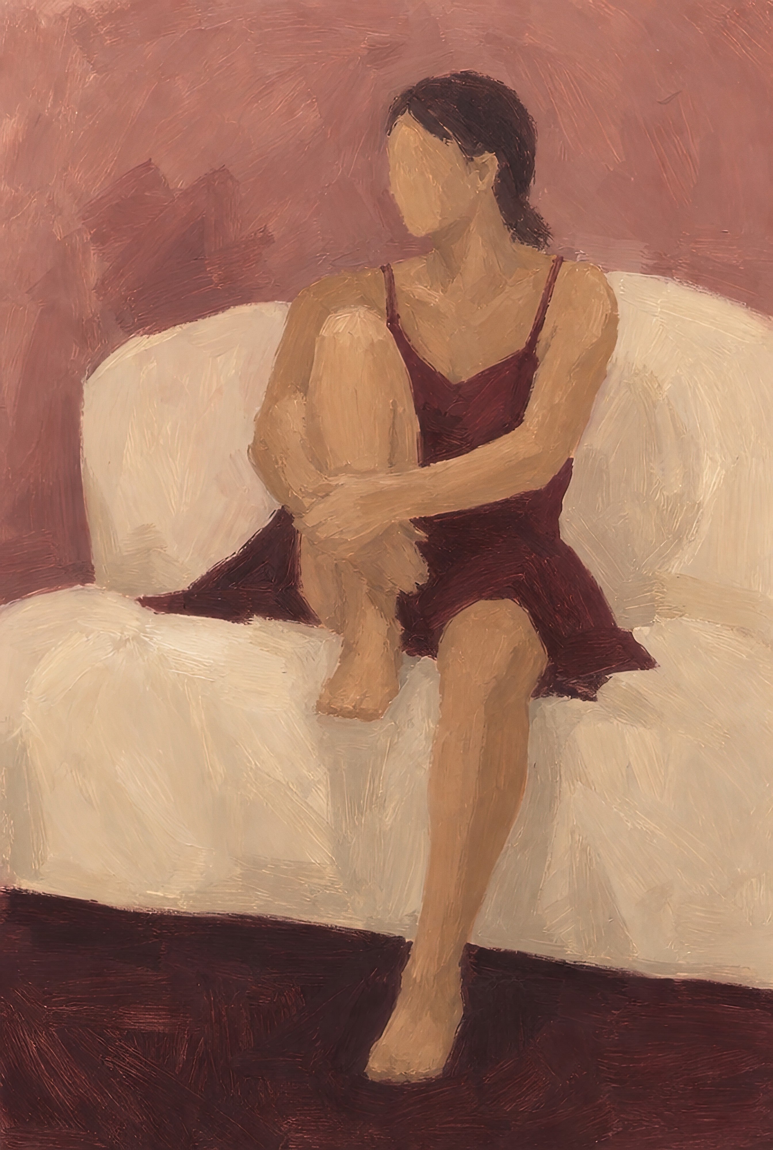 Burgundy Slip, solo