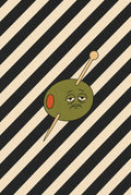 Sushi roll smoking a cigarette. Femme art print by Drunk Dame.