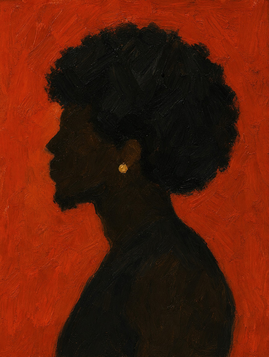 Dark Afro, Burnt Orange, solo