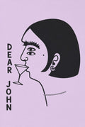 Same face, different mood. Text art print by Drunk Dame.