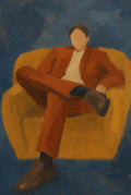 Rust Suit, Slate Wall, solo