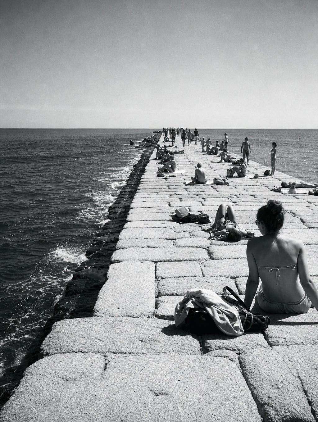 Pier in the Sun, solo