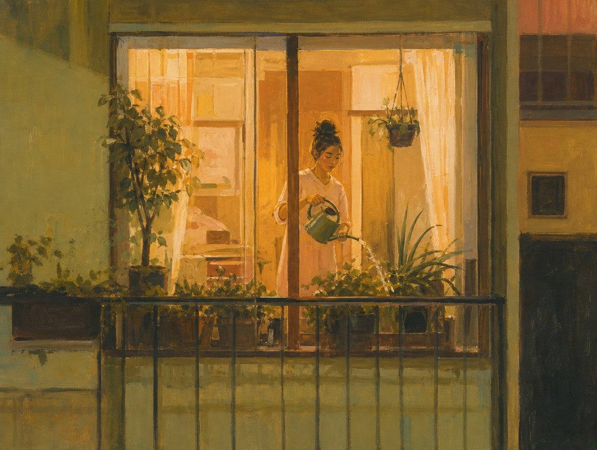 Watering at Dusk, solo