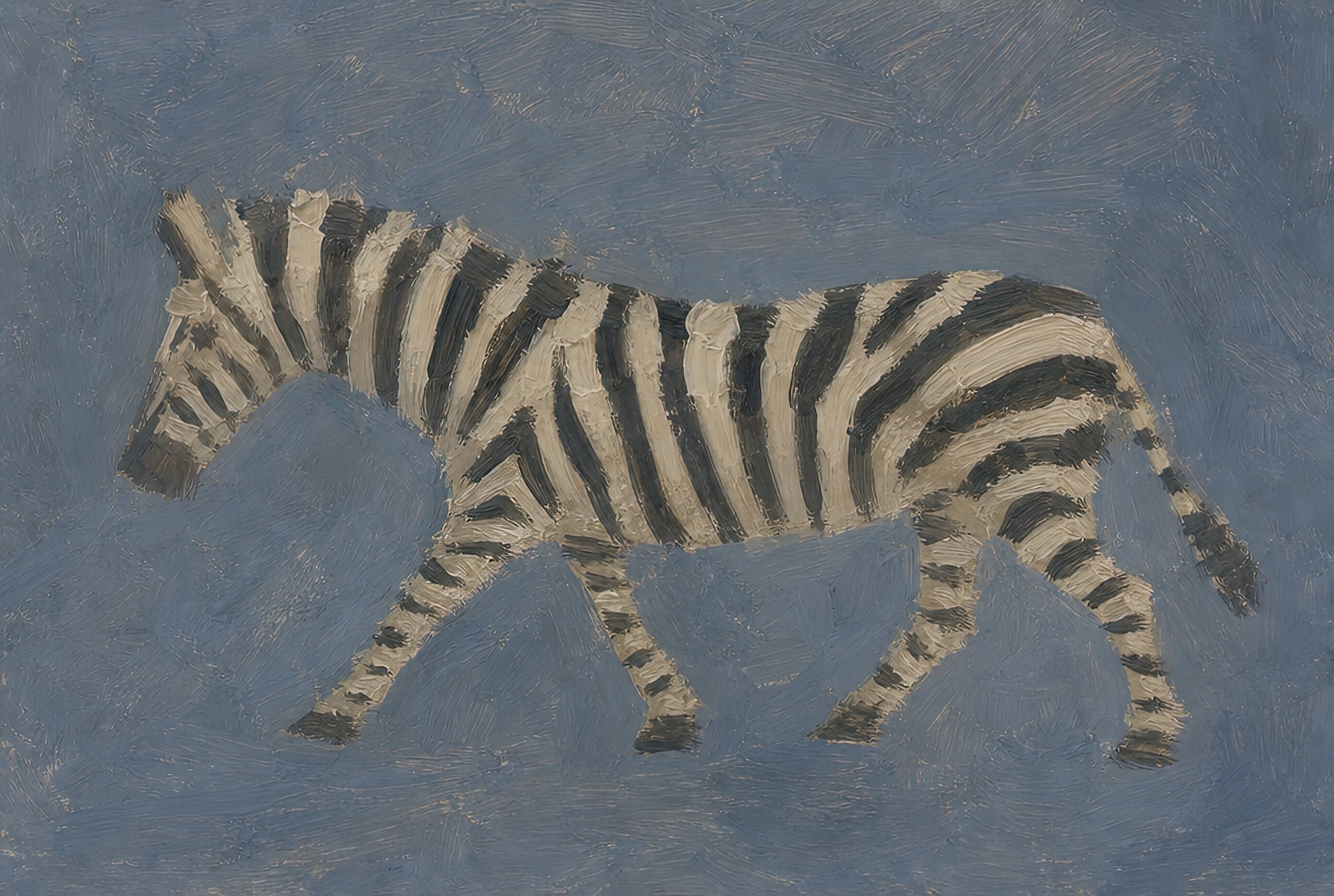 Flat Zebra, solo