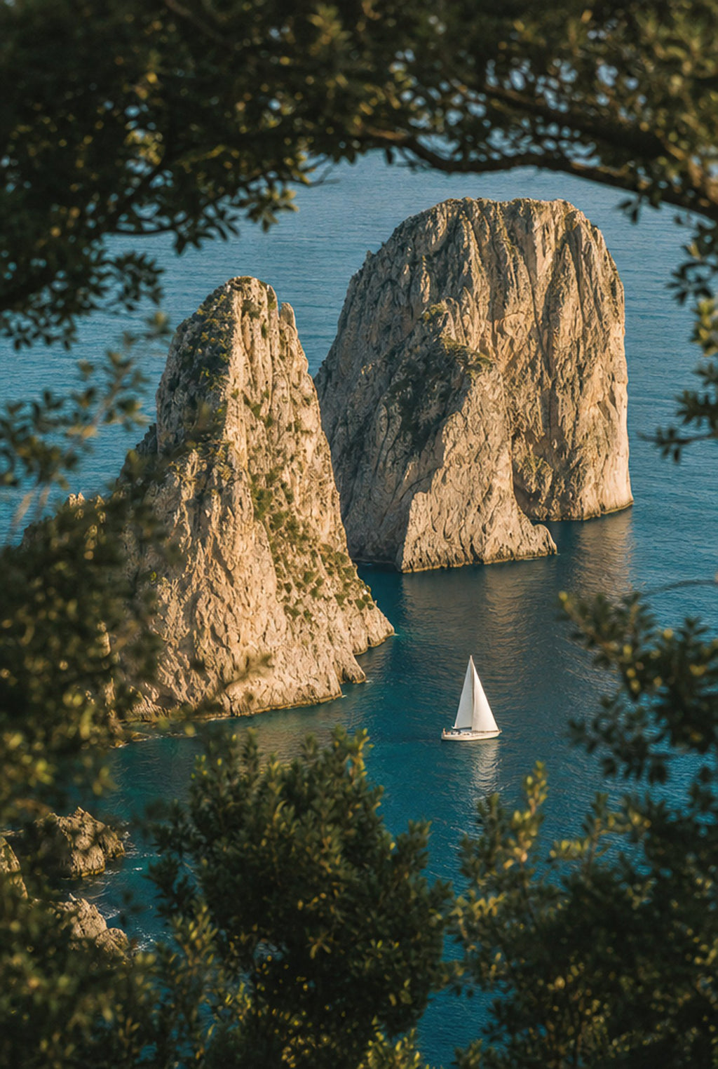 Lone Sail, Faraglioni, solo