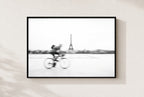 Blur Past the Tower, framed