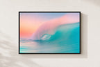 Cotton Candy Barrel, framed
