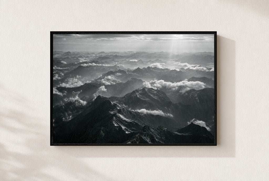 Above the Weather, framed