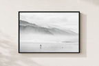 Fog Walker, framed