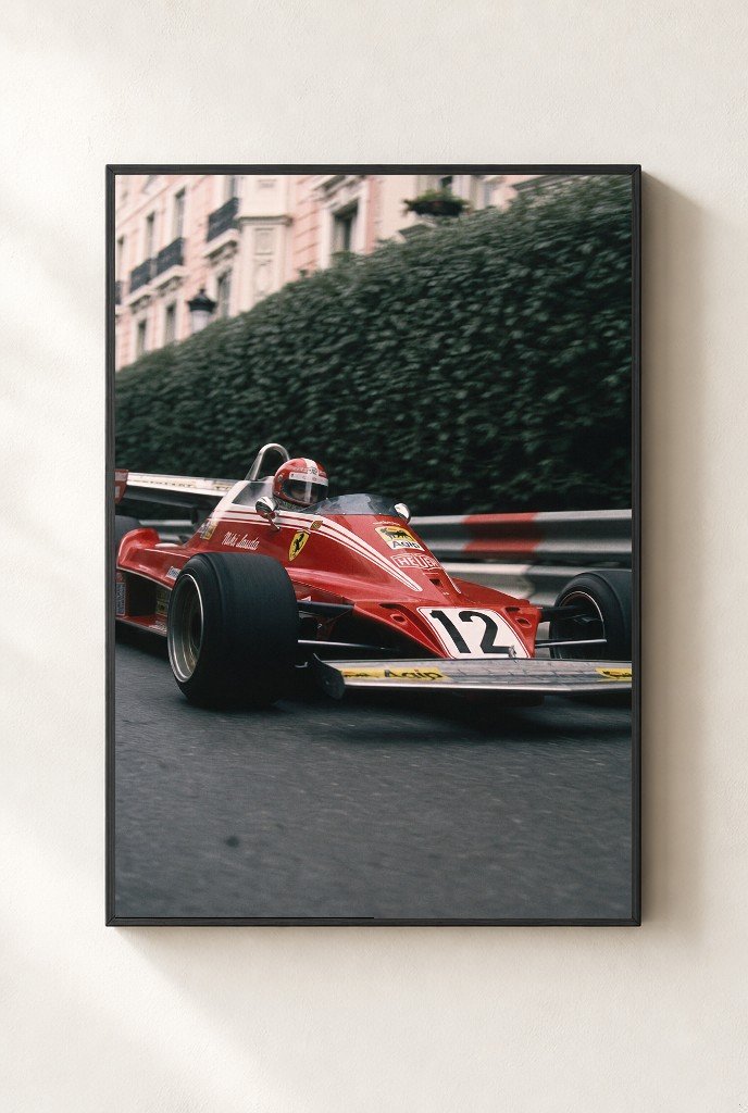 Number Twelve, framed