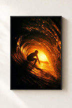 Inside the Gold, framed