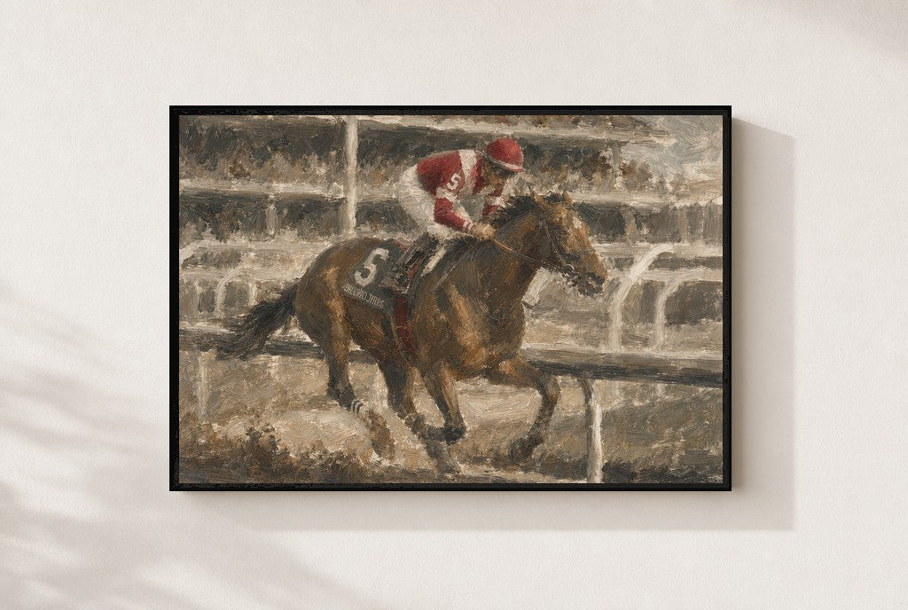 Into the Turn, framed close-up, black