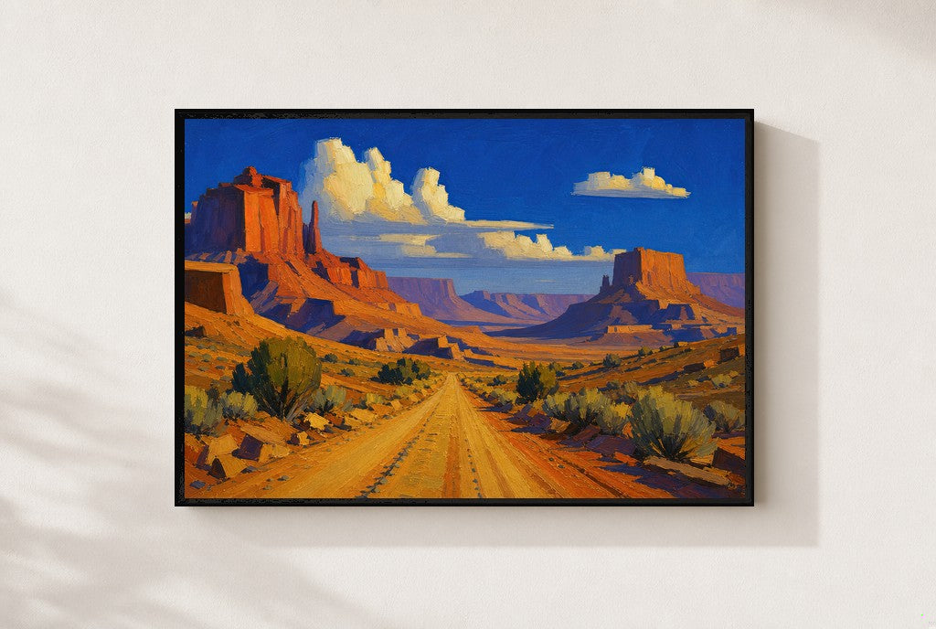 Long Way to Anywhere, framed close-up, black