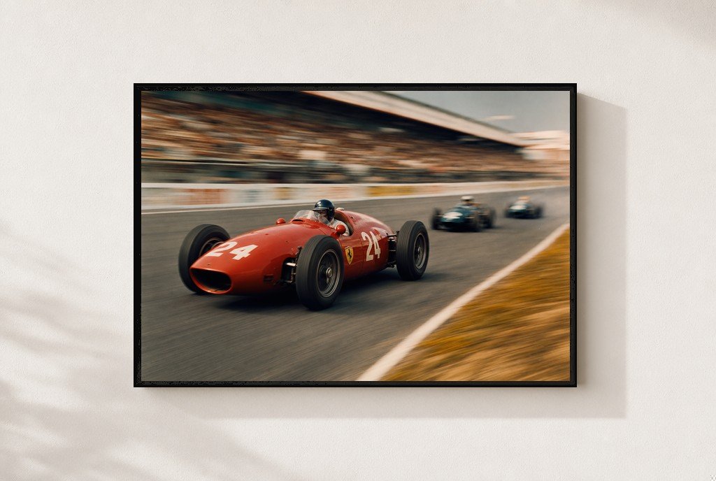 Number Twenty-Four, framed