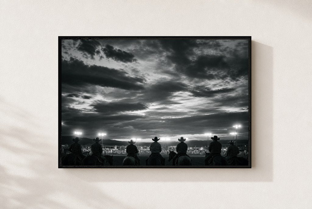 Brim of the Night, framed