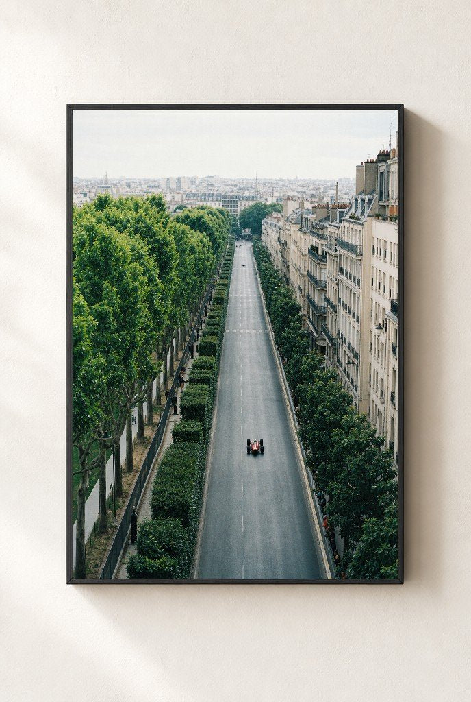 Boulevard of One, framed