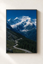 The Alpine Pass, framed