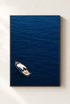 Sail Past the Stacks, framed