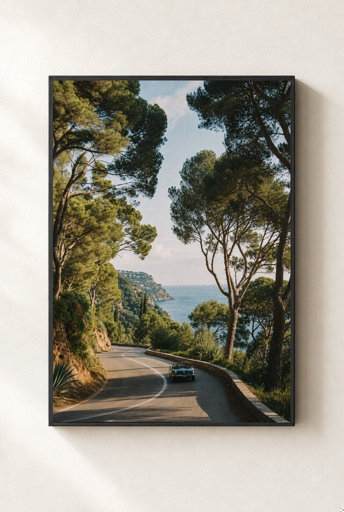 The Coast Road, framed