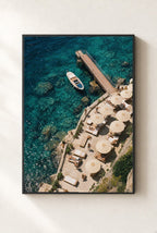 Dock Service, framed