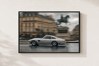 Paris in the Rain, framed