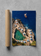 Cliffside Reservation, print and shipping tube