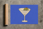 Angry Olive, Martini rolled in a Drunk Dame shipping tube, ready to ship.