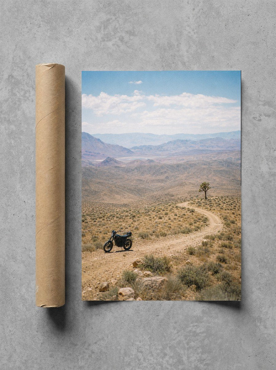 Where the Road Quits, print and shipping tube