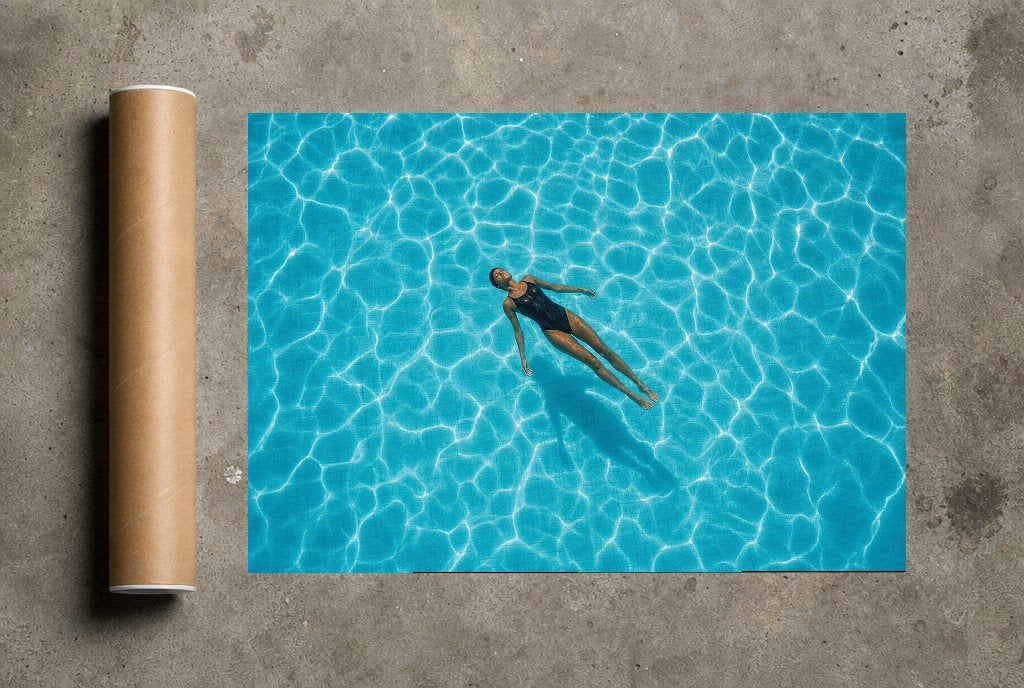 Float and Forget, print and shipping tube