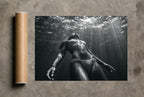 Held Underwater, print and shipping tube