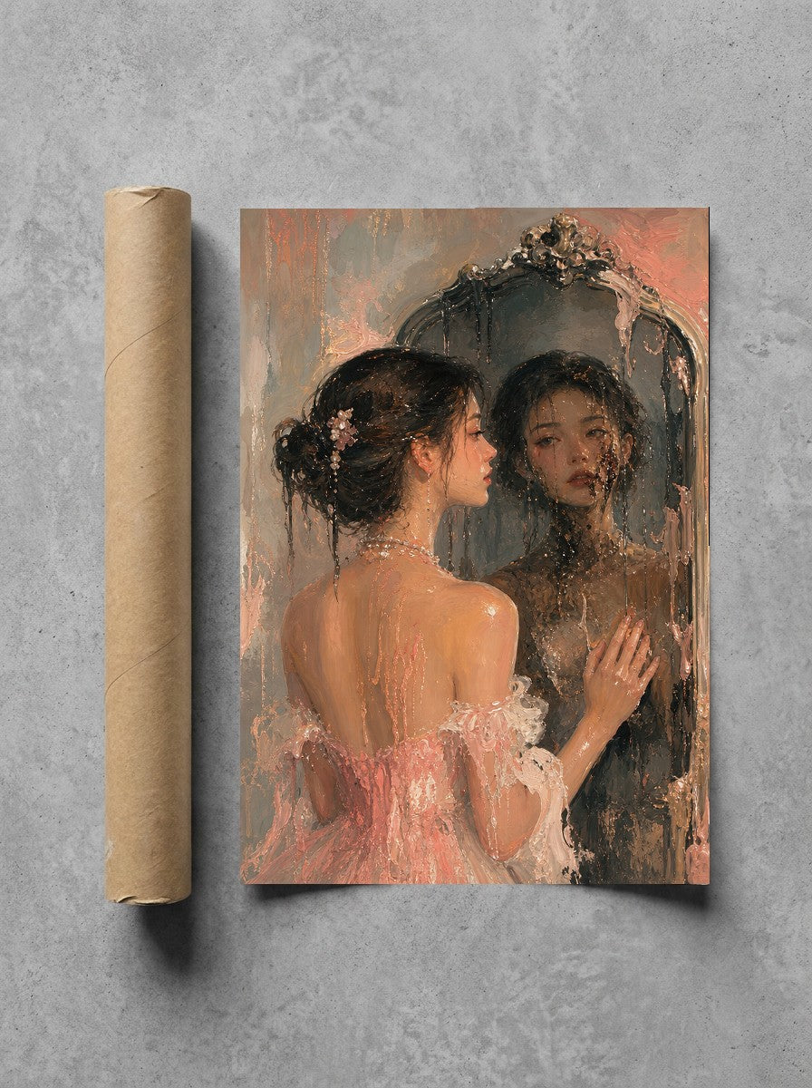 Mirror, Mirror, Whatever, print and shipping tube