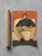 Charcoal & Terracotta, print and shipping tube