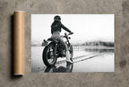 Salt and Throttle, print and shipping tube
