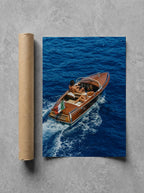 Board on the Roof, print and shipping tube