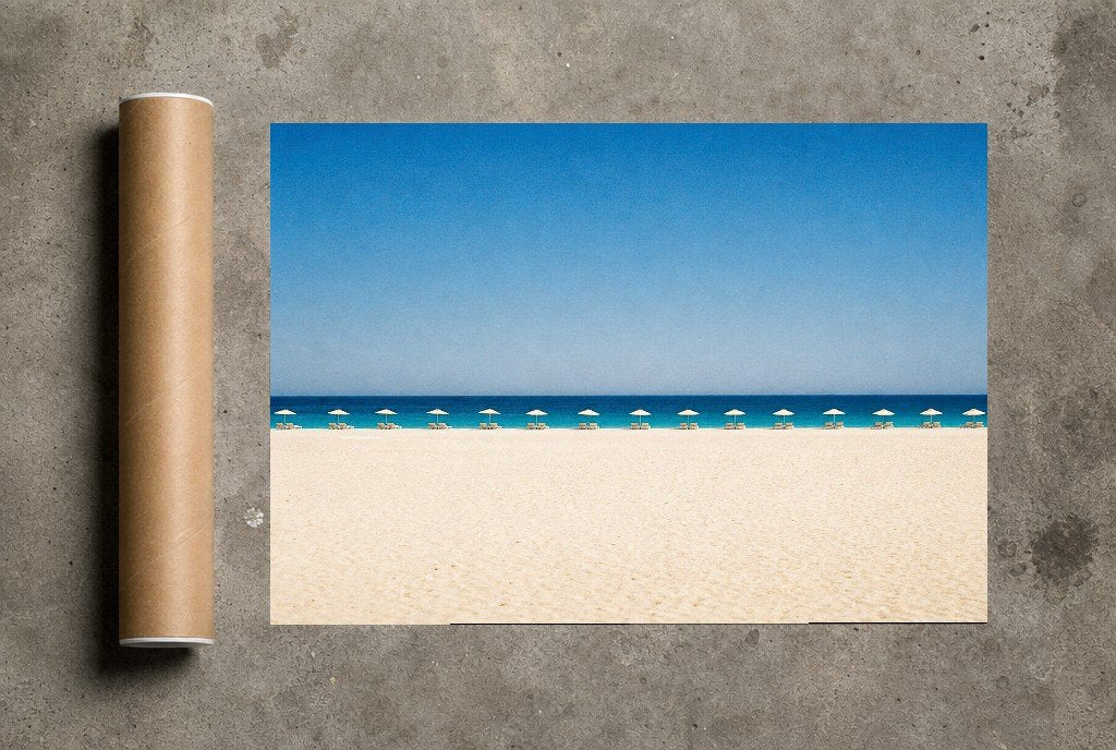 Parasol Mirage, print and shipping tube