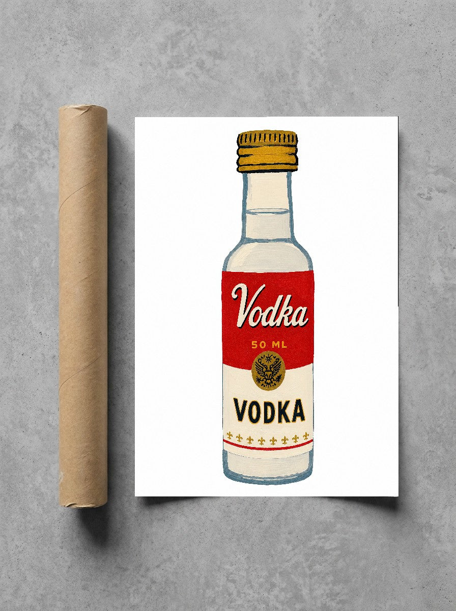 One for the Road, print and shipping tube