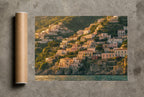 Stacked on the Cliff, print and shipping tube