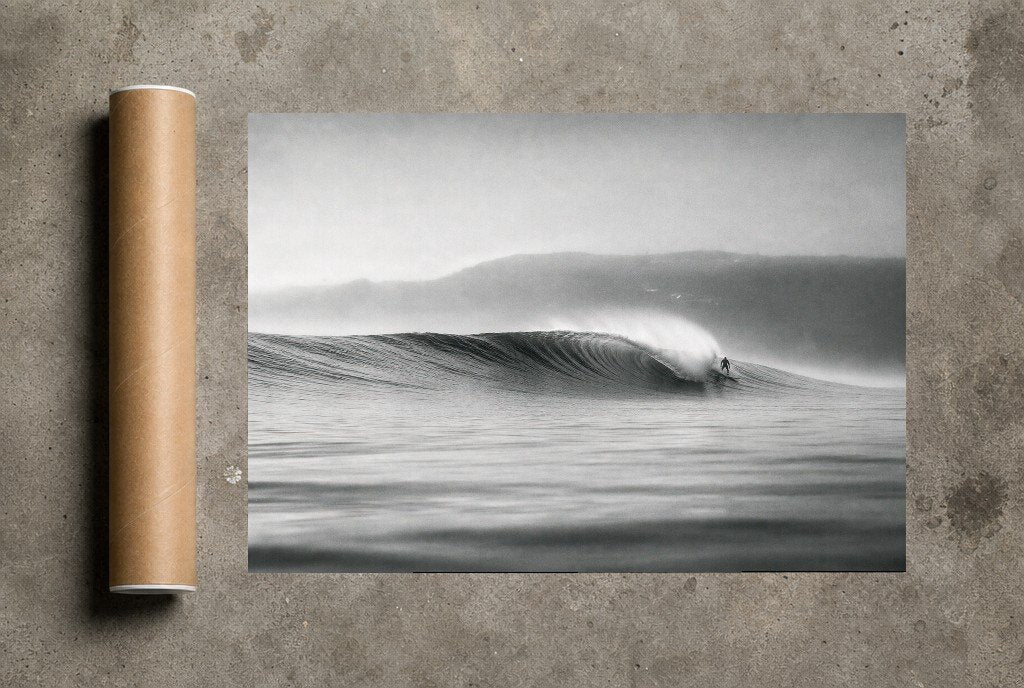 One Clean Wave, print and shipping tube