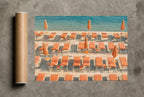 Front Row, Cabana, print and shipping tube