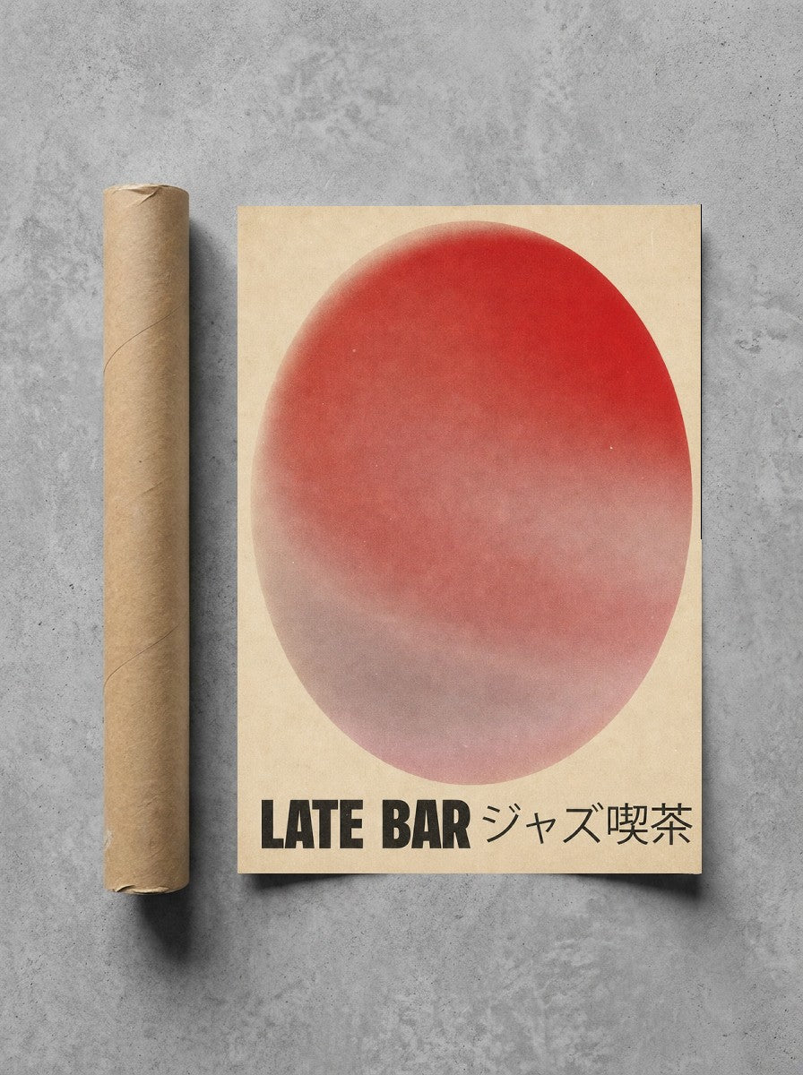 Late Bar rolled in a Drunk Dame shipping tube, ready to ship.