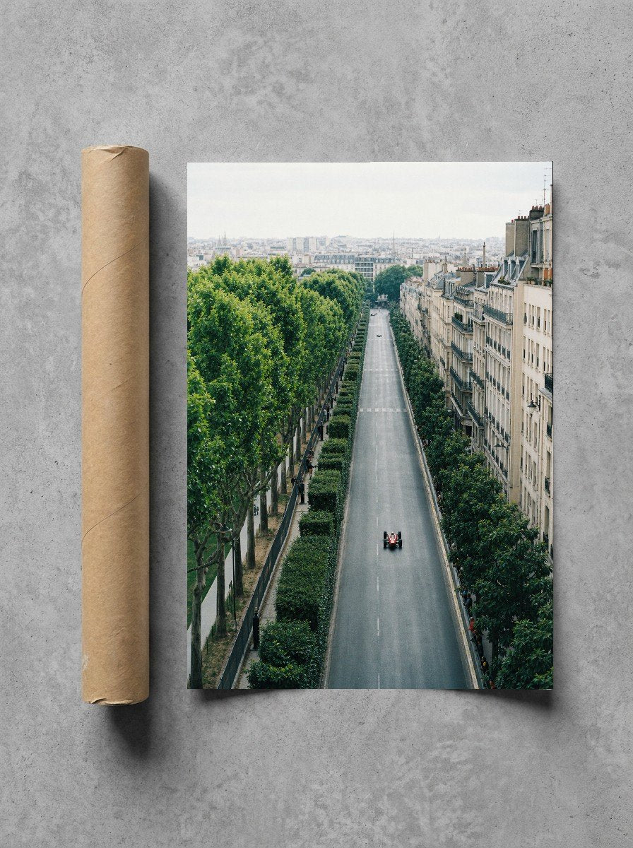 Boulevard of One, print and shipping tube