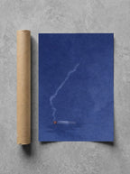 Cigarette, Midnight rolled in a Drunk Dame shipping tube, ready to ship.