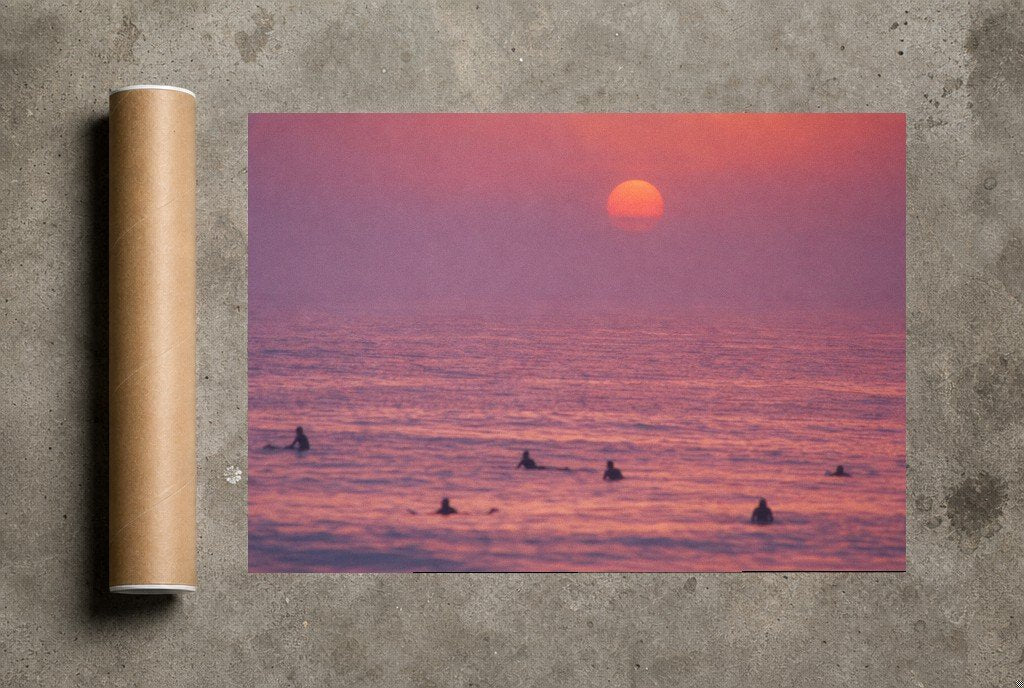 Pink Dawn Line-Up, print and shipping tube