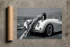 Roadster, Coastline, print and shipping tube