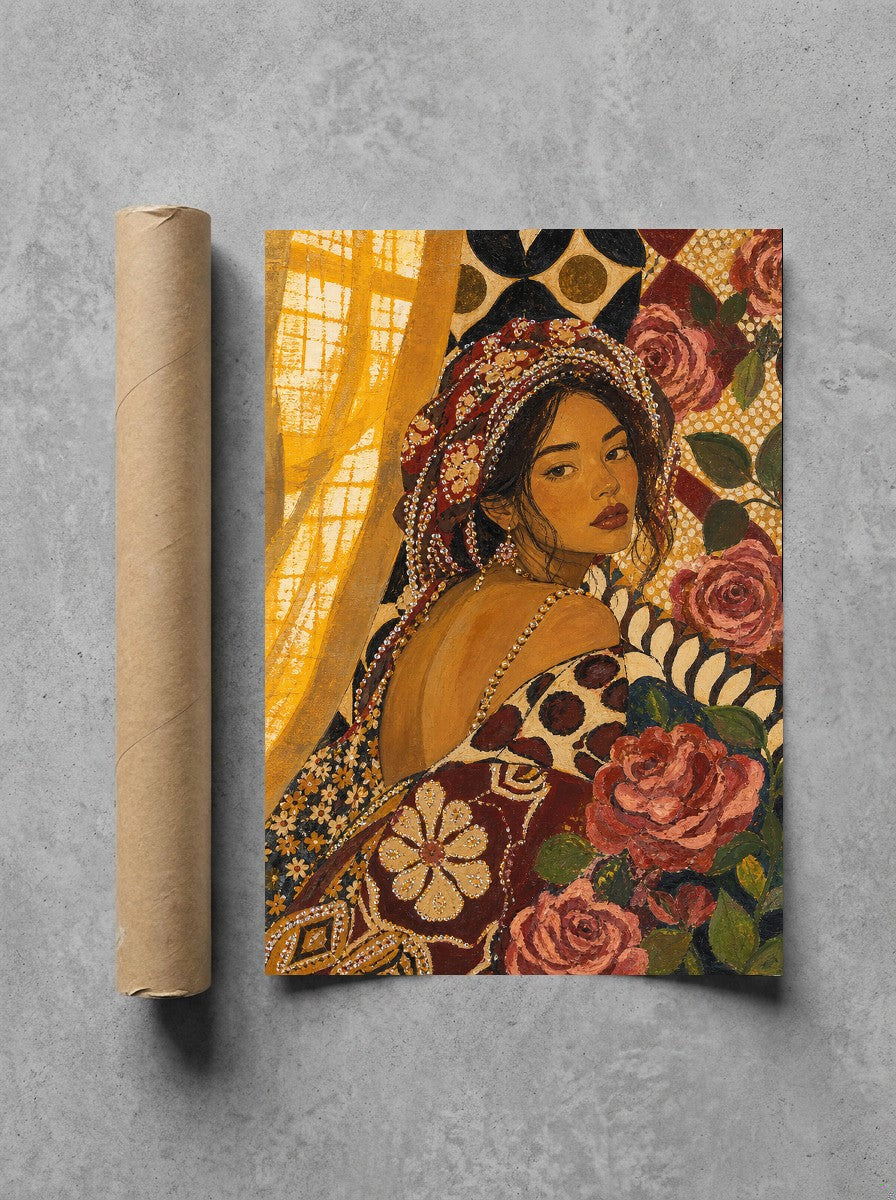 Overdressed on Purpose, print and shipping tube