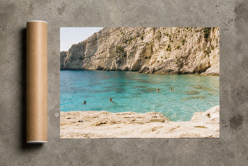The Hidden Cove, print and shipping tube
